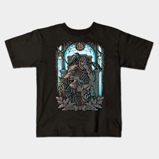 Odin Valhalla Norse Pagan Viking Mythology Kids T-Shirt